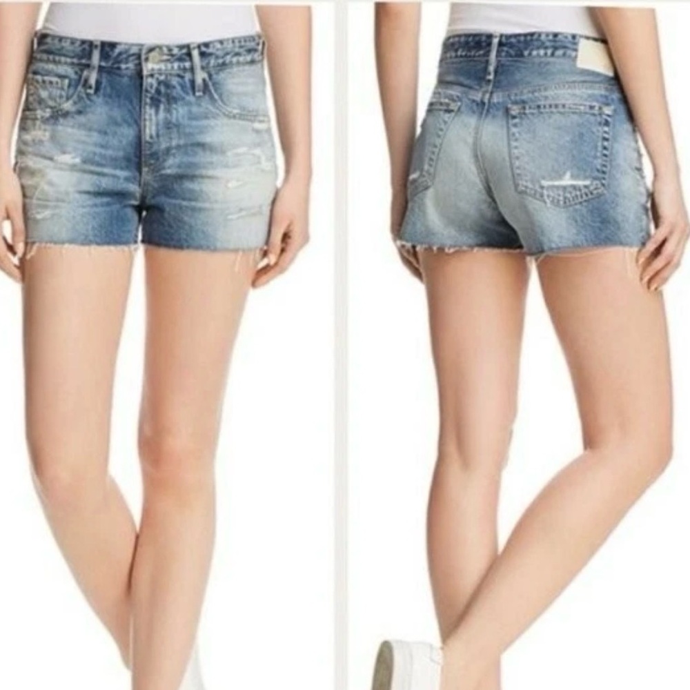 AG Bryn cutt off denim Shorts size 25 NWT